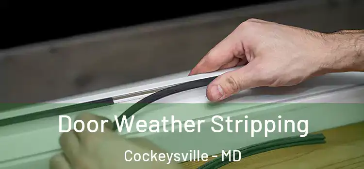 Door Weather Stripping Cockeysville - MD